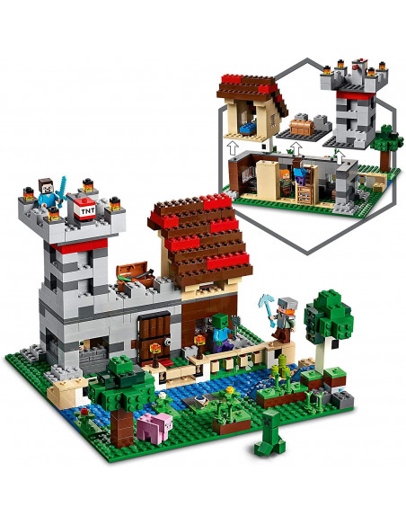 Lego Minecraft Cutie De Crafting 3.0 21161,21161 Lego Minecraft Cutie De Crafting 3.0 21161,21161