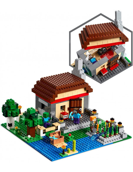 Lego Minecraft Cutie De Crafting 3.0 21161,21161 Lego Minecraft Cutie De Crafting 3.0 21161,21161