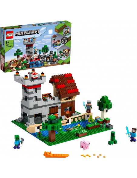 Lego Minecraft Cutie De Crafting 3.0 21161,21161 Lego Minecraft Cutie De Crafting 3.0 21161,21161