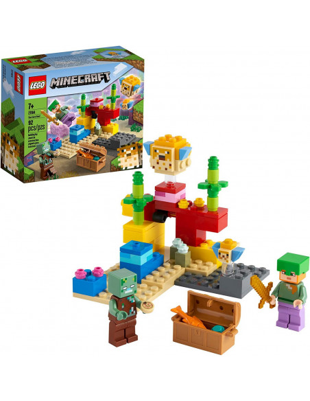 Lego Minecraft Reciful De Corali 21164,21164 Lego Minecraft Reciful De Corali 21164,21164