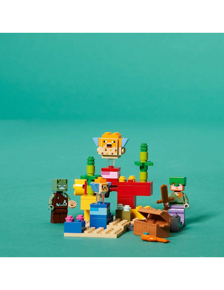 Lego Minecraft Reciful De Corali 21164,21164 Lego Minecraft Reciful De Corali 21164,21164