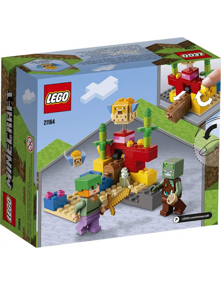 Lego Minecraft Reciful De Corali 21164,21164 Lego Minecraft Reciful De Corali 21164,21164
