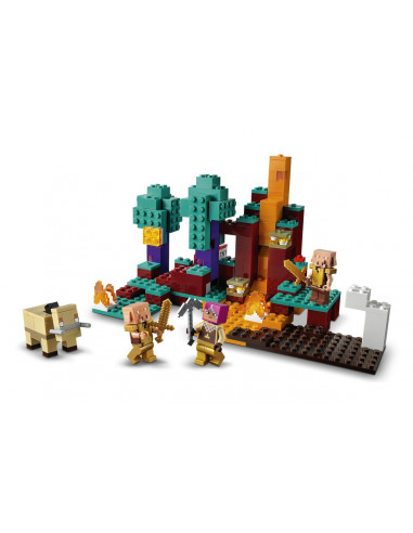 Lego Minecraft Padurea Deformata 21168,21168