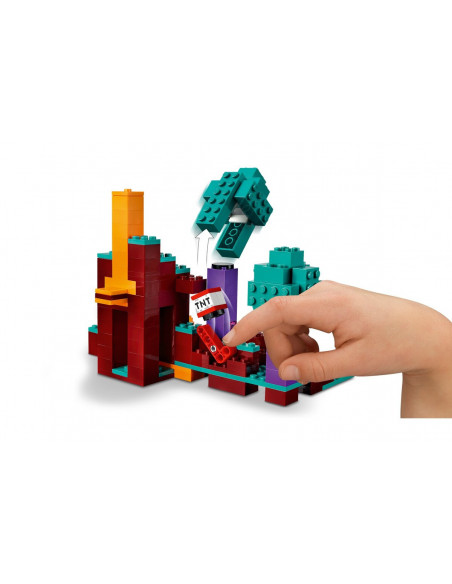 Lego Minecraft Padurea Deformata 21168,21168