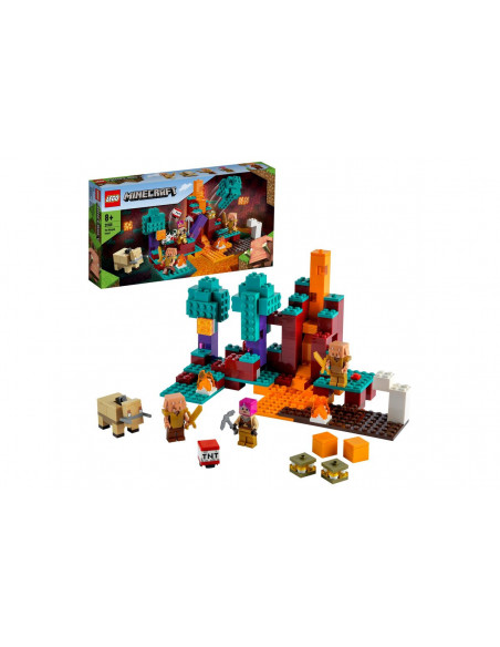 Lego Minecraft Padurea Deformata 21168,21168