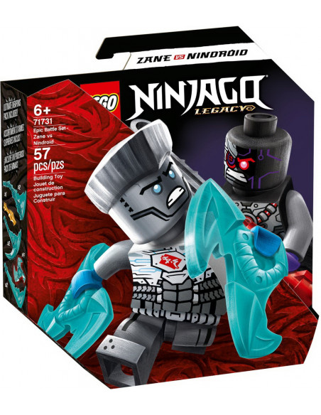 Lego Ninjago Set De Lupta Epica - Zane Contra Nindroid