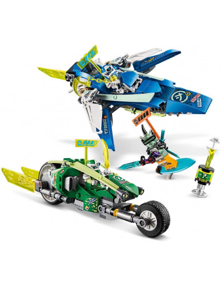 Lego Ninjago Masinile Rapide De Curse Ale Lui Jay Și Lloyd