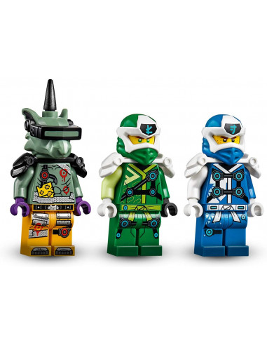 Lego Ninjago Masinile Rapide De Curse Ale Lui Jay Și Lloyd