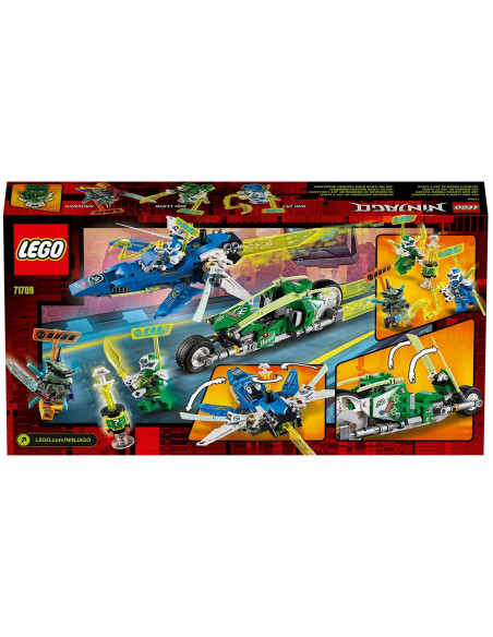 Lego Ninjago Masinile Rapide De Curse Ale Lui Jay Și Lloyd