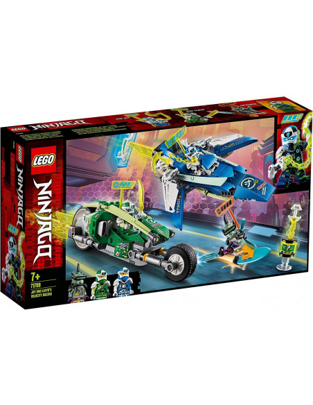 Lego Ninjago Masinile Rapide De Curse Ale Lui Jay Și Lloyd