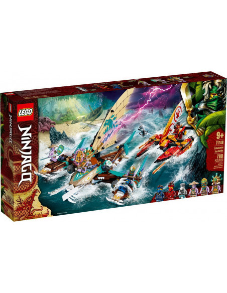 Lego Ninjago Lupta Pe Mare Cu Catamaranul 71748,71748