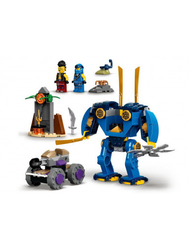 Lego Ninjago Robotul Electro Al Lui Jay 71740,71740