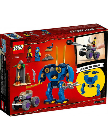 Lego Ninjago Robotul Electro Al Lui Jay 71740,71740