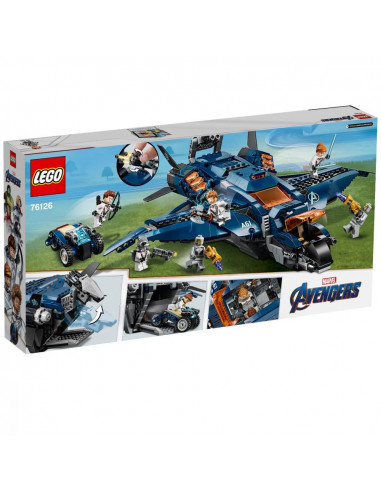 Lego Super Heroes Quinjetul Suprem Al RĂzbunĂtorilor 76126,76126