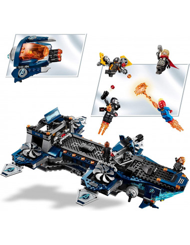 Lego Super Heroes Elicopter De Transport Al Razbunatorilor