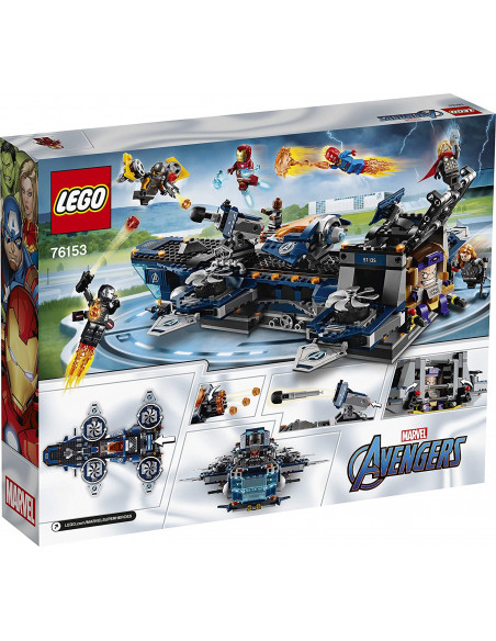 Lego Super Heroes Elicopter De Transport Al Razbunatorilor