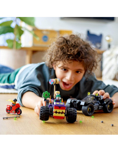 Lego Super Heroes Urmarirea Lui Joker Cu Mototriciclul