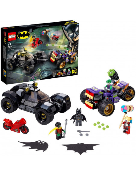 Lego Super Heroes Urmarirea Lui Joker Cu Mototriciclul