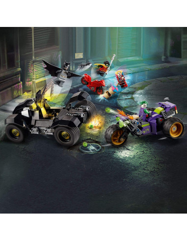 Lego Super Heroes Urmarirea Lui Joker Cu Mototriciclul