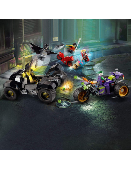 Lego Super Heroes Urmarirea Lui Joker Cu Mototriciclul