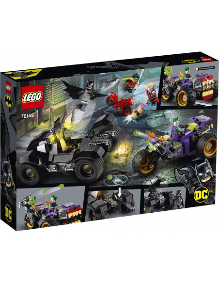 Lego Super Heroes Urmarirea Lui Joker Cu Mototriciclul