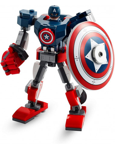 Lego Super Heroes Armura De Robot Capitanul America 76168,76168