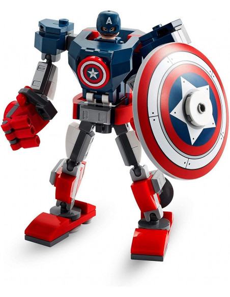 Lego Super Heroes Armura De Robot Capitanul America 76168,76168