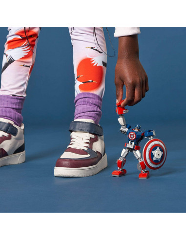 Lego Super Heroes Armura De Robot Capitanul America 76168,76168