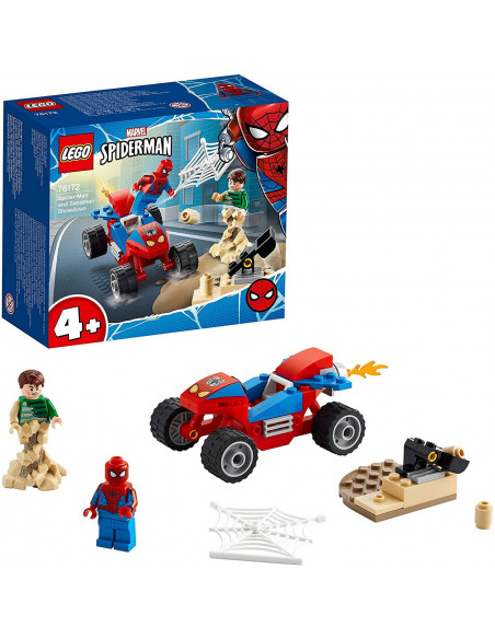 Lego Super Heroes Confruntarea Dintre Omul Paianjen Si Sandman