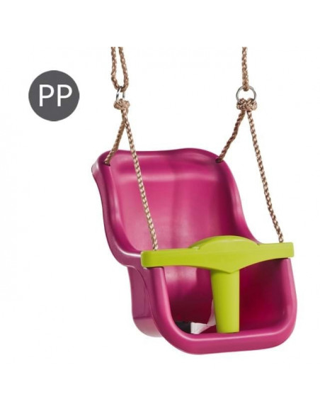 Leagan Baby Seat LUXE Culoare: purple (RAL4006)/lime green