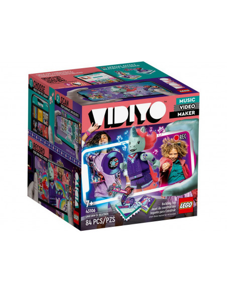 Lego Vidiyo Unicorn Dj Beatbox 43106,43106