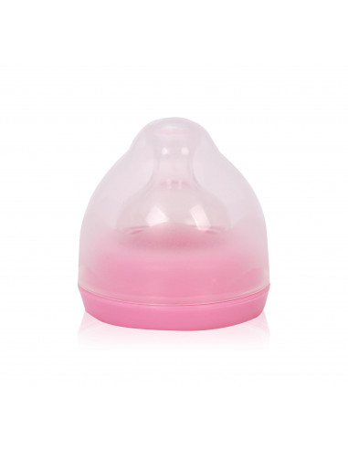 Pompa de san manuala, cu biberon 150 ml inclus, Pink,10220360004