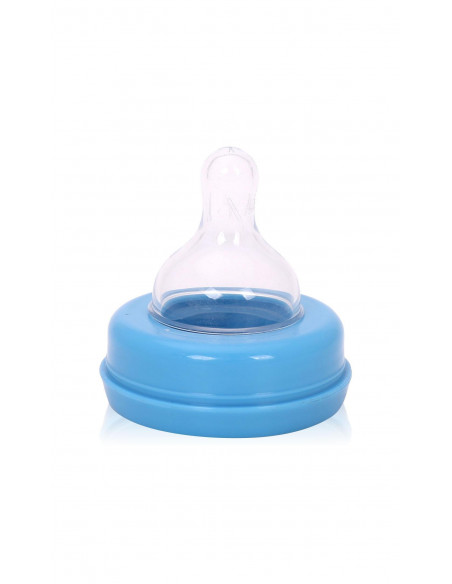 Pompa de san manuala, cu biberon 150 ml inclus, Blue,10220360003