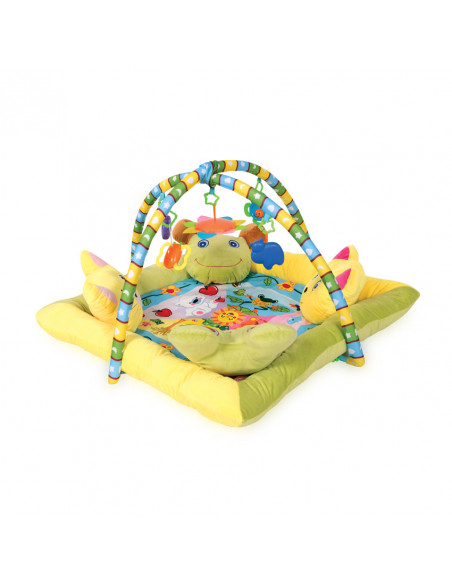 Saltea de activitate din material plusat cu 4 pernute haioase Saltea de activitate din material plusat cu 4 pernute haioase