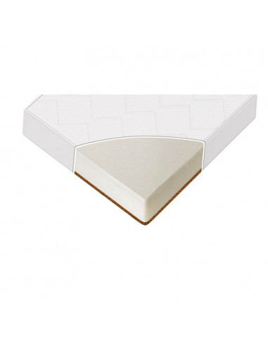 Saltea HAVANA PREMIUM 60/120/10 cm, alb,1016018