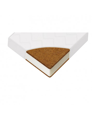 Saltea ECO TEX 60/120/10 cm, alb,1016002 Saltea ECO TEX 60/120/10 cm, alb,1016002