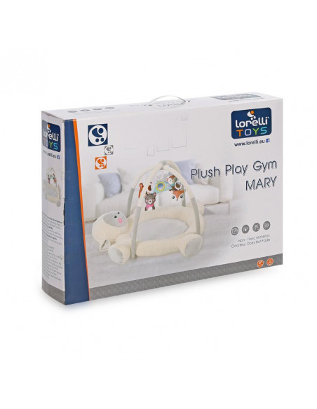 Saltea de activitate Play Gym Mary, alb,1030040 Saltea de activitate Play Gym Mary, alb,1030040
