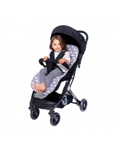 Saltea carucior, Cosy Travel Memory, spuma cu memorie, Grey