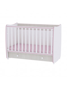 Mobilier DREAM NEW 60x120, White & Pink Crossline,10150420032A