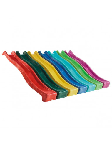 Tobogan KBT HDPE Slide Rampa, 150 cm, Rosu,KB414.015.001.011