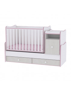 Mobilier TREND PLUS NEW, White & Pink Crossline,10150400032A
