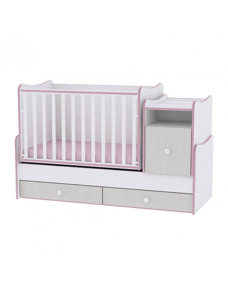 Mobilier TREND PLUS NEW, White & Pink Crossline,10150400032A Mobilier TREND PLUS NEW, White & Pink Crossline,10150400032A