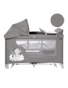 Patut MOONLIGHT 2 niveluri si balansoar, Grey Luxe,10080422068