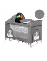 Patut MOONLIGHT 2 niveluri si balansoar, Grey Luxe,10080422068