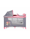 Patut MOONLIGHT 2 niveluri si balansoar, Pink