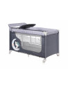 Patut MOONLIGHT 2 niveluri, Grey Cute Moon,10080412070