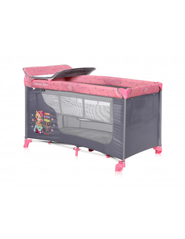 Patut MOONLIGHT 2 niveluri, Pink Travelling,10080412046