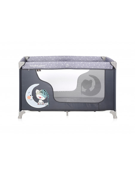 Patut MOONLIGHT 1 nivel, Grey Cute Moon,10080392070