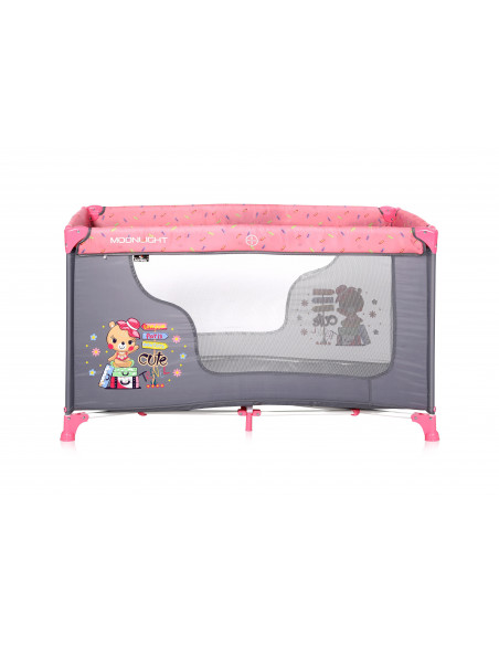 Patut MOONLIGHT 1 nivel, Pink Travelling,10080392046