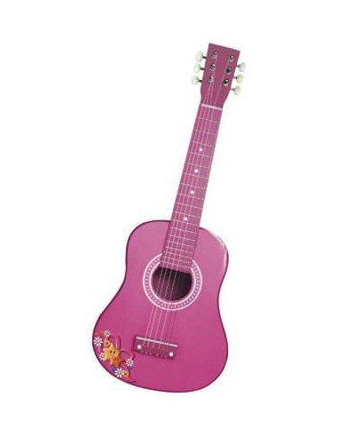 Chitara 65 Cm Roz Reig Musicales Pentru Copii,RG7065